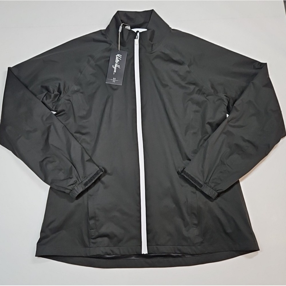 Walter Hagen Womens Black Performance 11 Golf Rain Jacket Size Large NWT
